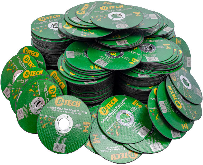 D-Tech Cutting Disc Industrial 115 X 1.0 X 22.2 Mm Metal Cutter