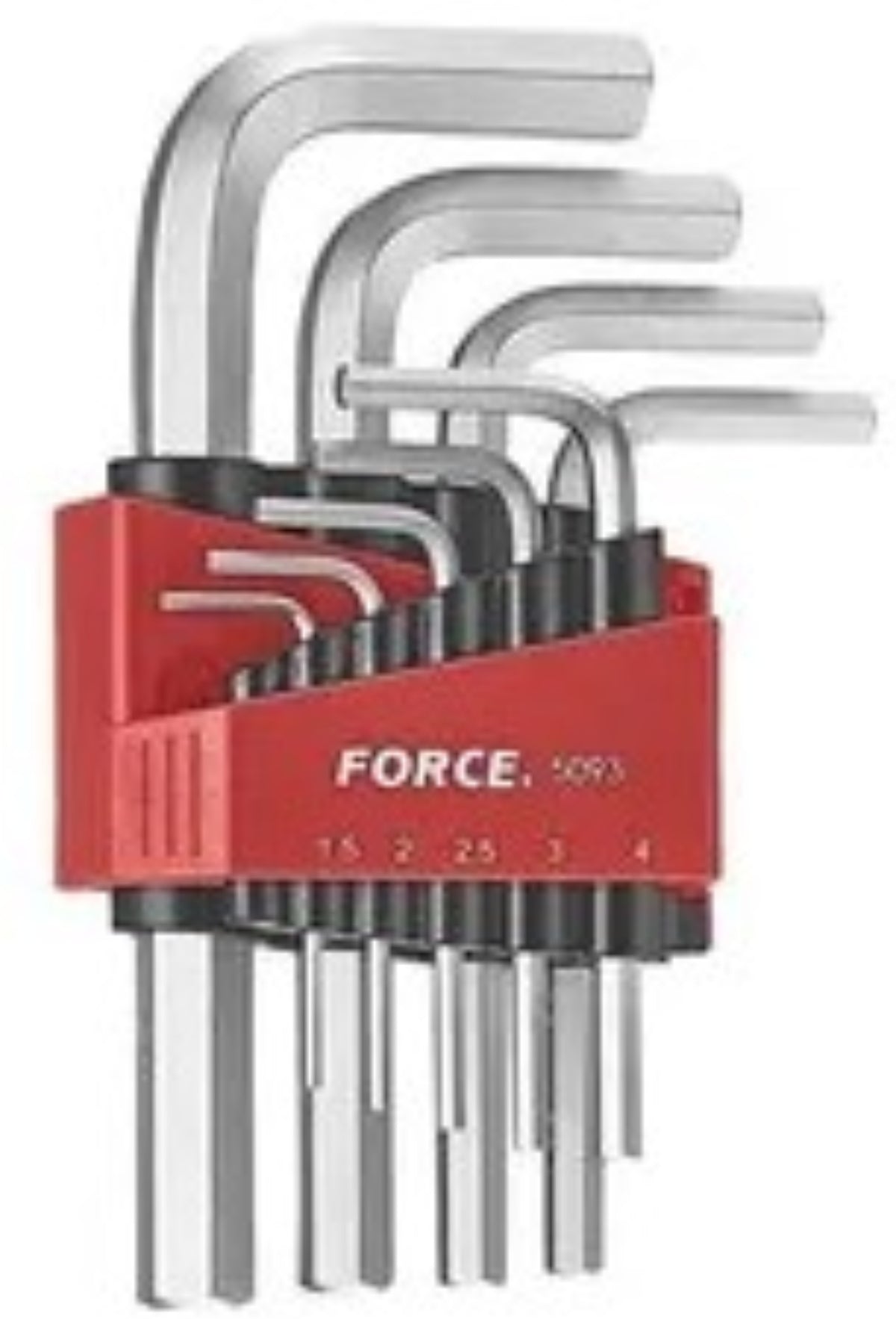 Force 9 Piece Allen Key Set