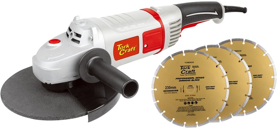 Tork Craft Tcdb20230-3P Angle Grinder