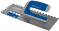 Adegso Plastering Trowel 280×120Mm | Serrated Edge Aluminium Trowel