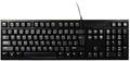Port Connect Port Connect Office Budget Wired Keyboard-Black Laptop Keyboard