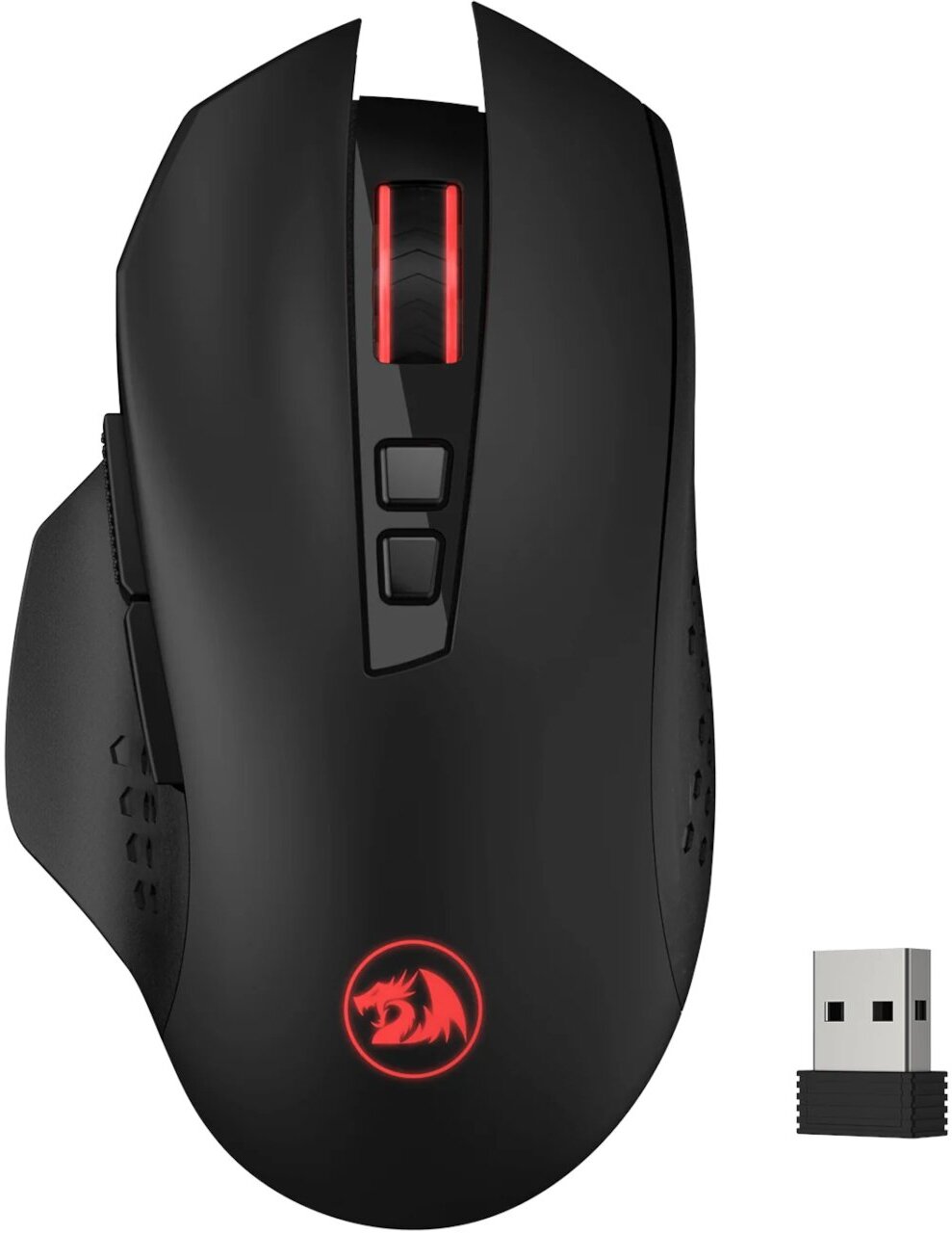 Redragon Gainer Wireless 4000Dpi Gaming Mouse - Black Wireless